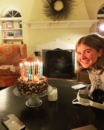 18th birthday tonight.  I am envious of her self motivation and am grateful for her friendship. We will miss her next year. 