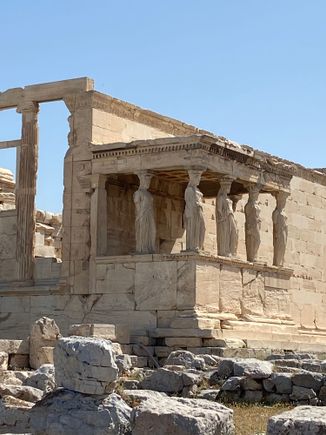 Reproduction of the Caryatids