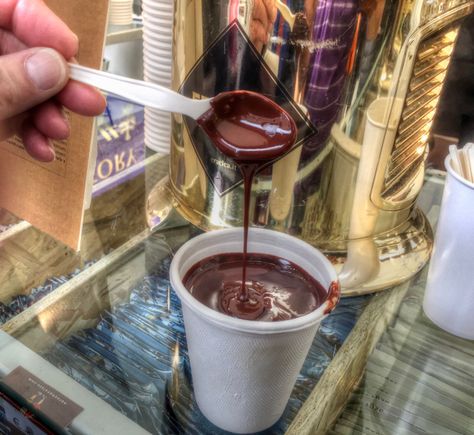 Italian hot chocolate.