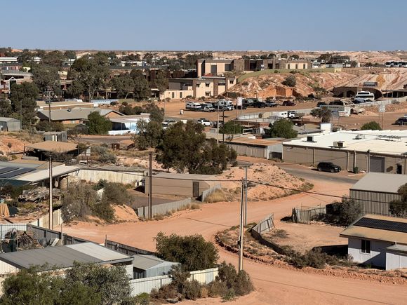 Coober Pedy from the Central Lookout