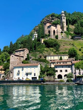 A village on some lake 