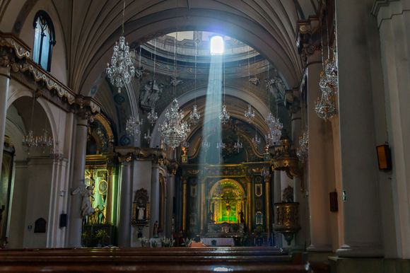 Church in Lima (Percy probably knows the name AND location)
