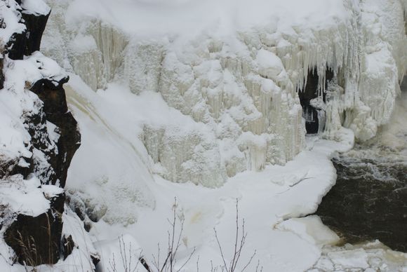 High Falls, a little stiff.