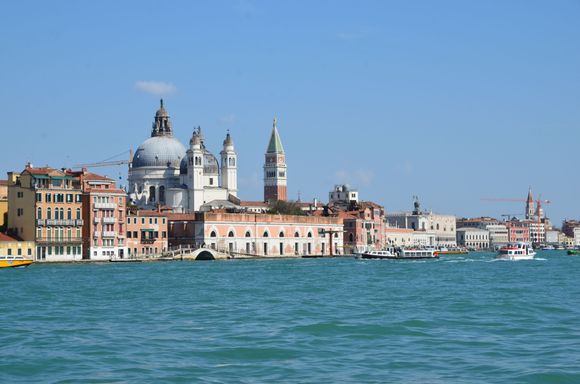Santa Maria delle Salute church from canale della Giudecca