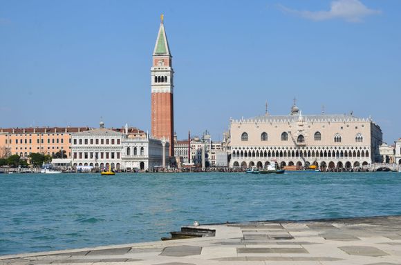 view of San Marco from San Giorgio Maggiore