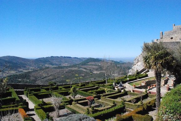 Marvão's gardens