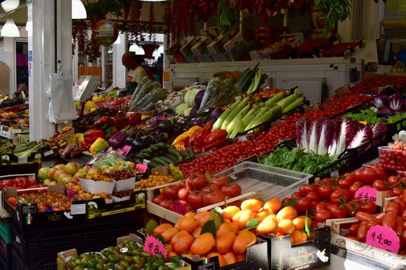 The bounty at Mercato Testaccio
