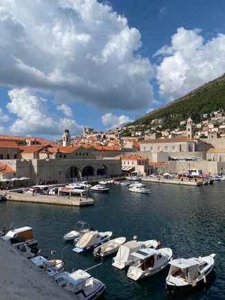 Harbor view from the walls 