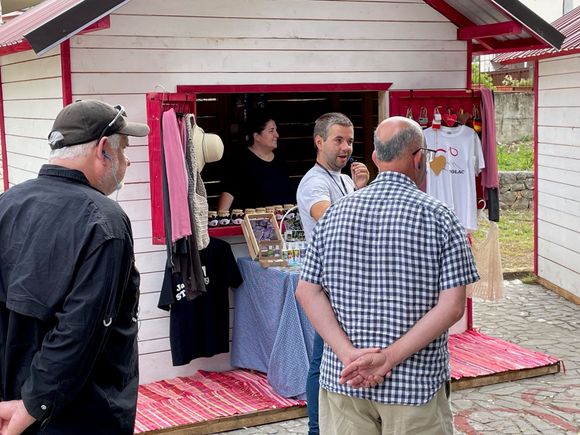 Our guide, Edo, was 8 years old when the Croatian army moved into Stolac.  They were given 5 minutes to leave.  They had to walk to Mostar with whatever they could carry.  Edo's sister was 5 and she thought it was just the most fun ever!  Not so much for Edo. 
