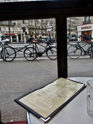 our new favorite cafe, Paris