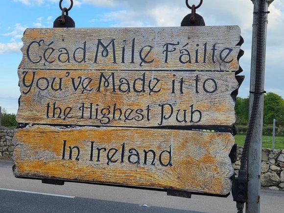 sign outside of Johnny Fox's