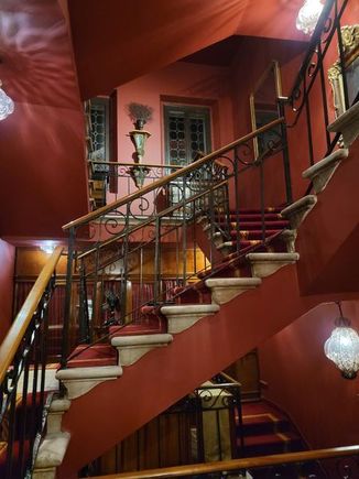 Hotel Metropole Venice staircase
