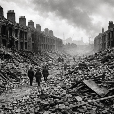 For those who think bombing Iran will work, this was Clydebank in WW2.  Bombing civilians doesn't work.