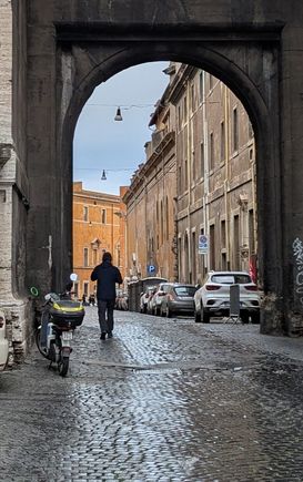 Bob in Vatican City. 

