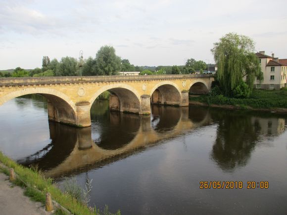 The bridge in Le Bugue