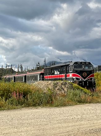 White Pass train Skagway