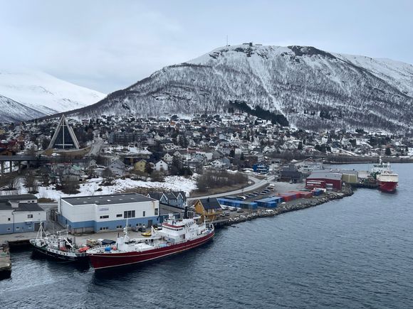 View from the Tromso bridge