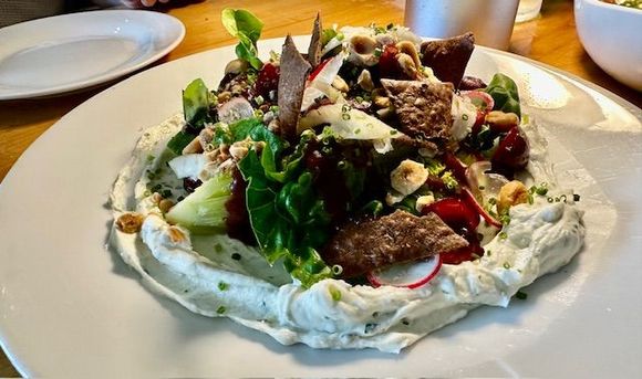 Salad was the winner for me.