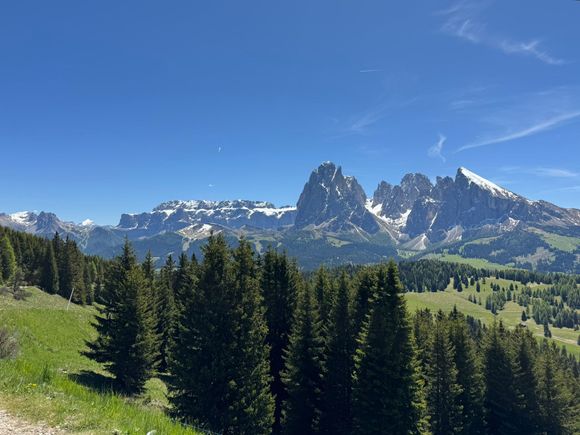 The outrageously beautiful Dolomites!