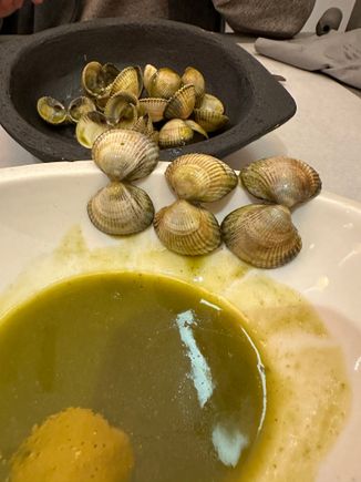 The sauce was akin to a separate soup course......never to be forgotten!   And surely the sloppy diner who held the bowl to her lips to down the remaining liquid will not be forgotten, either, but not for entirely good reasons!!!   This was out of this world!