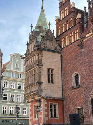 Detail on town hall 