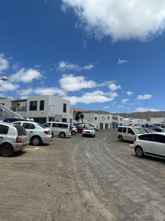 Famara..seafront village with sand streets and surfers!