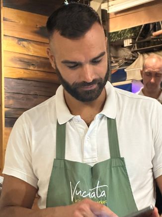 Do the Catanese men go to the barber every day?