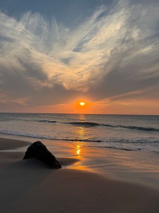 Sunrise yesterday morning. 