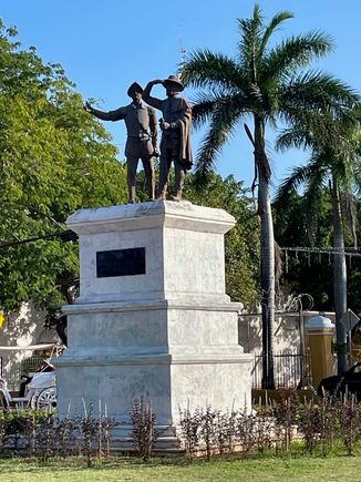 Statue at the foot of Paseo Montejo, more on that tomorrow