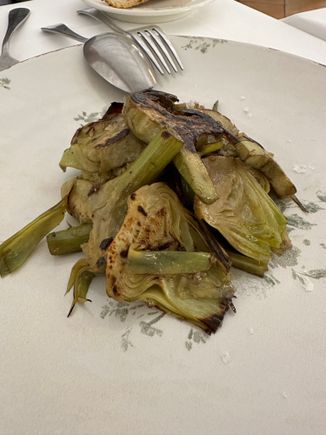 Best artichokes of my life, I think!!!!!!!