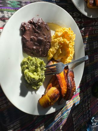 Breakfast provided by the co-op