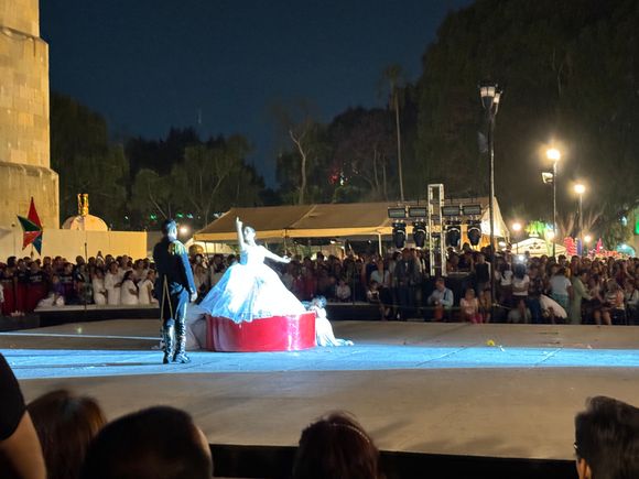 Beautiful ballet at the Zocalo!
