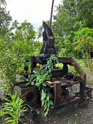 War relic located at the Japanese War Memorial