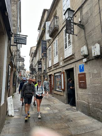 Rua do Franco, the main tourist drag