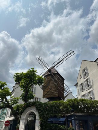 One of the last windmill in Paris