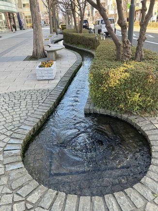Waterway in Matusumoto City