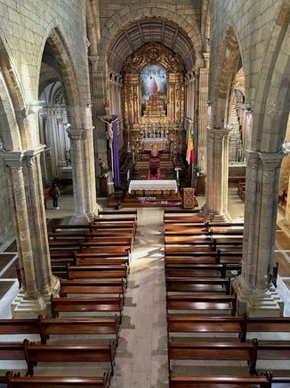 Inside the Igreja de Nossa Senhora da Oliveira