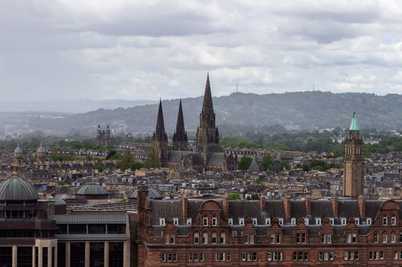 View from the castle