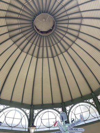 Dome of th Bath City Markets in the Guildhall