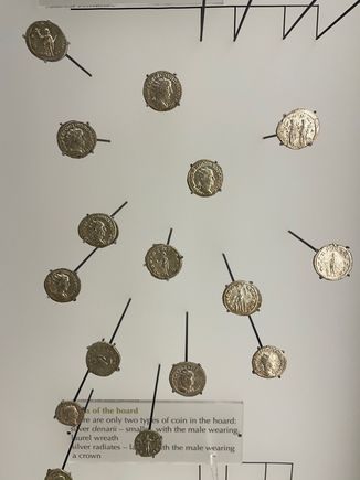 As a coin collector it was very exciting to look at these coins