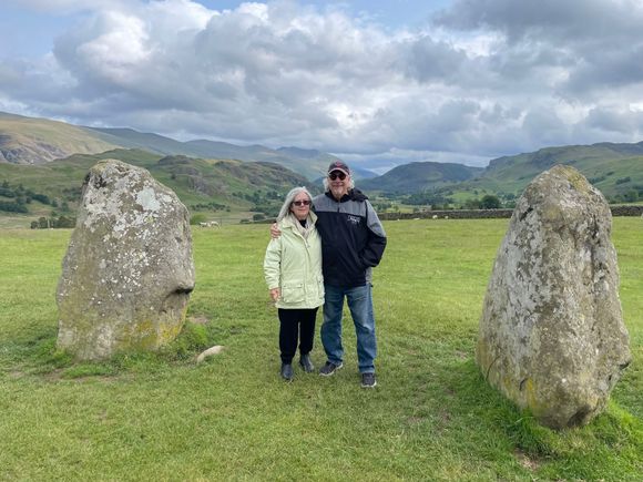 Couple of old Druids. Notice the dark clouds, this doesn't bode well.