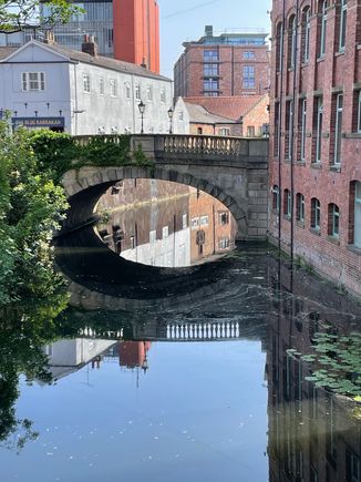 Bridge and reflection shot