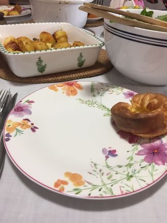 And again on my Villeroy and Bosch plate 