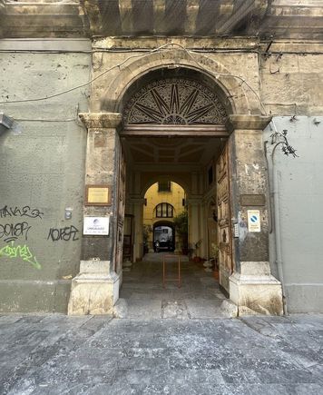 Inside these old, nondescript doors is I cuochini, a local favorite that dates to 1826 