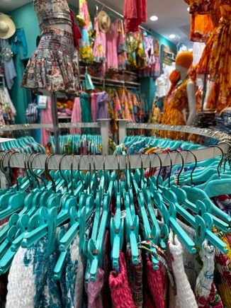Skirts, dresses, blouses, caftans--take your pick.  I did!  