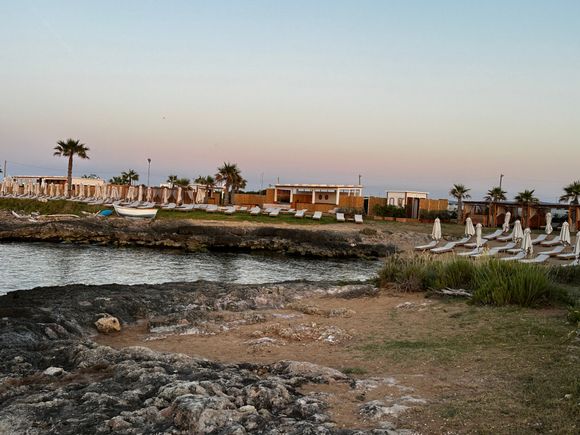 Beach clubs being readied for the upcoming season....the weather became much hotter at the end of May...