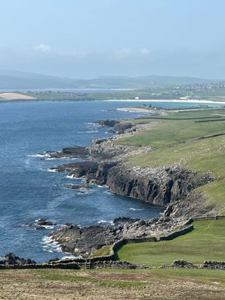 Miles and miles of beautiful coastline. 