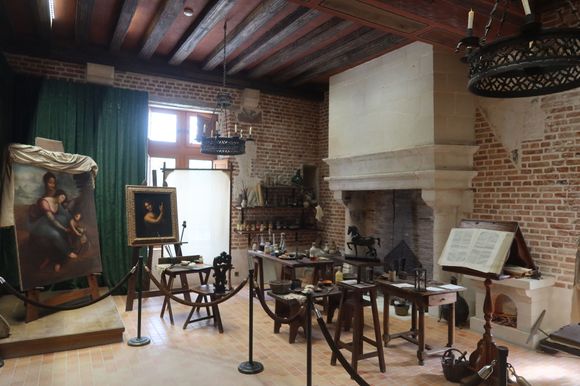 Leonardo's Study at Clos Luce