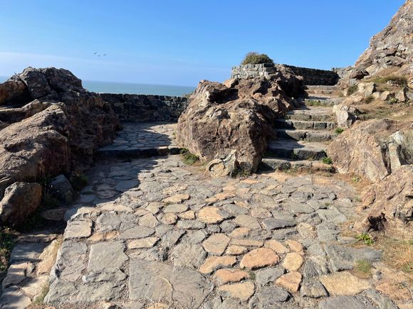 Here we are at the top. A fantastic view