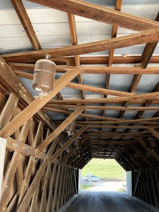 Cedar Bridge, complete with cameras and fire protection.